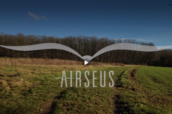 capture de la premiere image de la premiere video aerienne d'Airseus