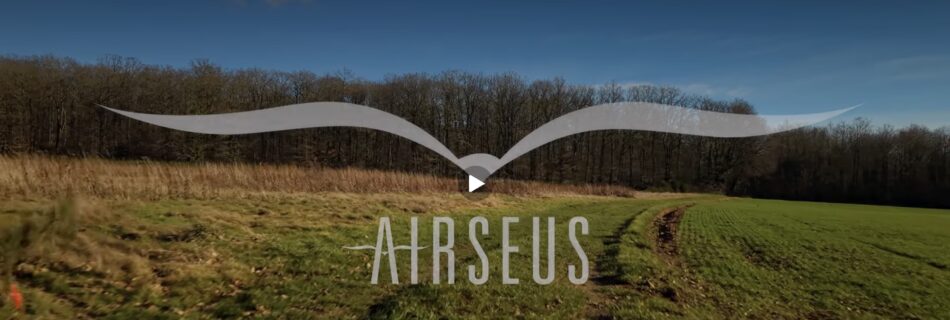 capture de la premiere image de la premiere video aerienne d'Airseus
